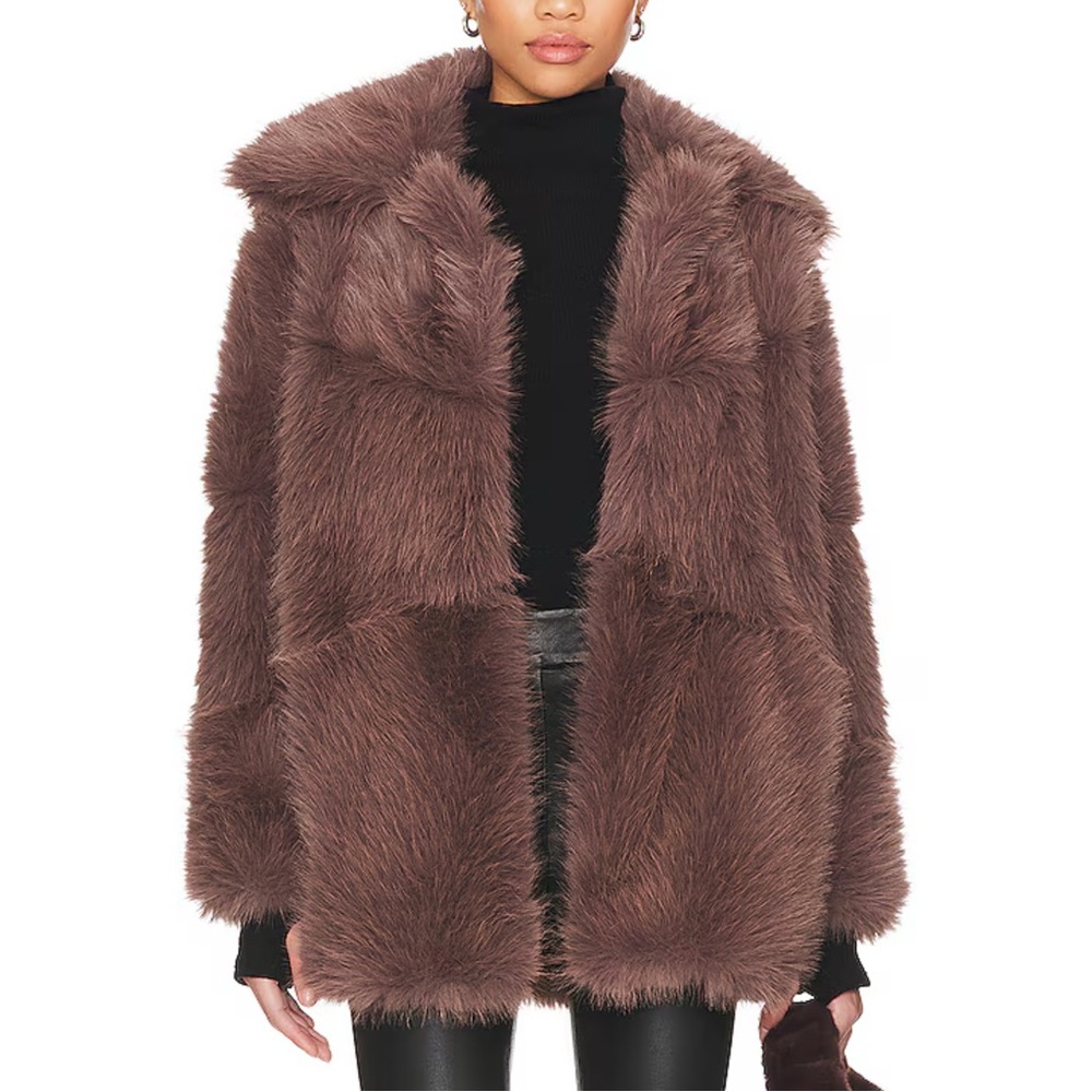 ASTR The Label Hadley Faux Fur Coat